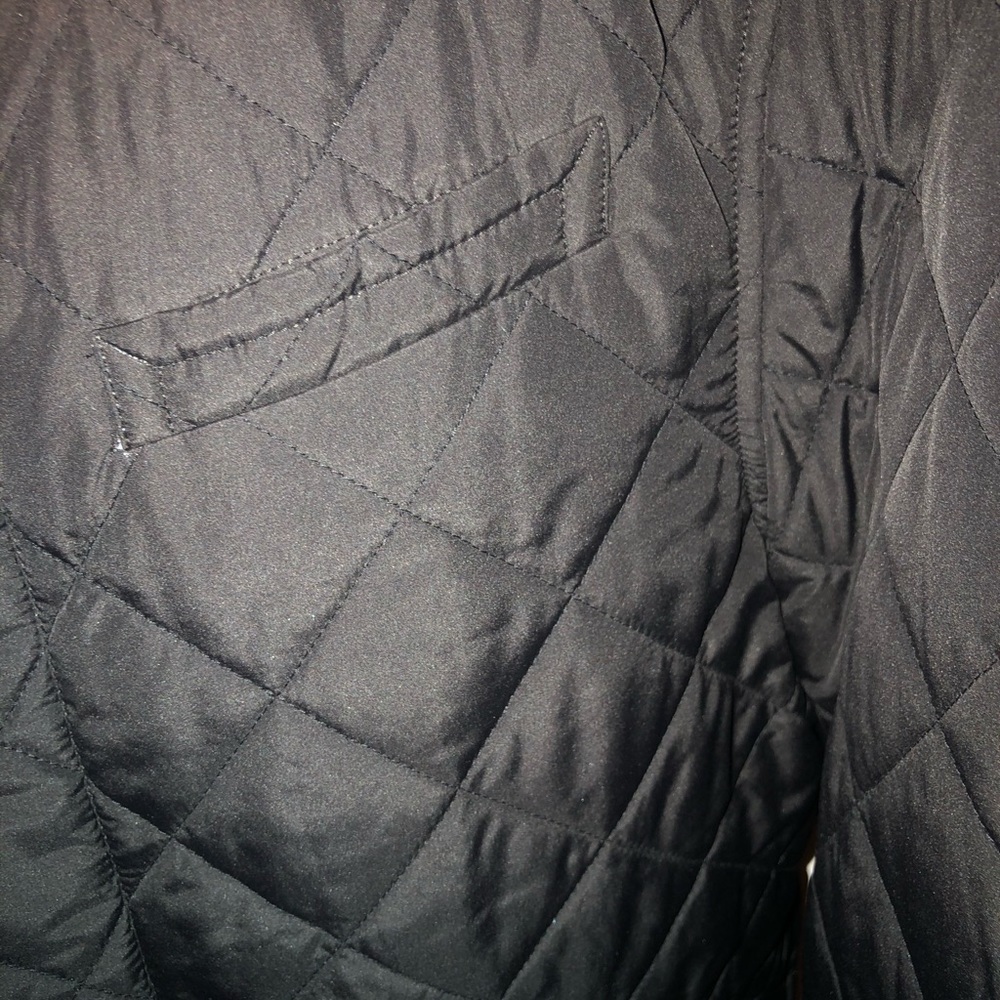 Black polyester jacket - Picture 3 of 4